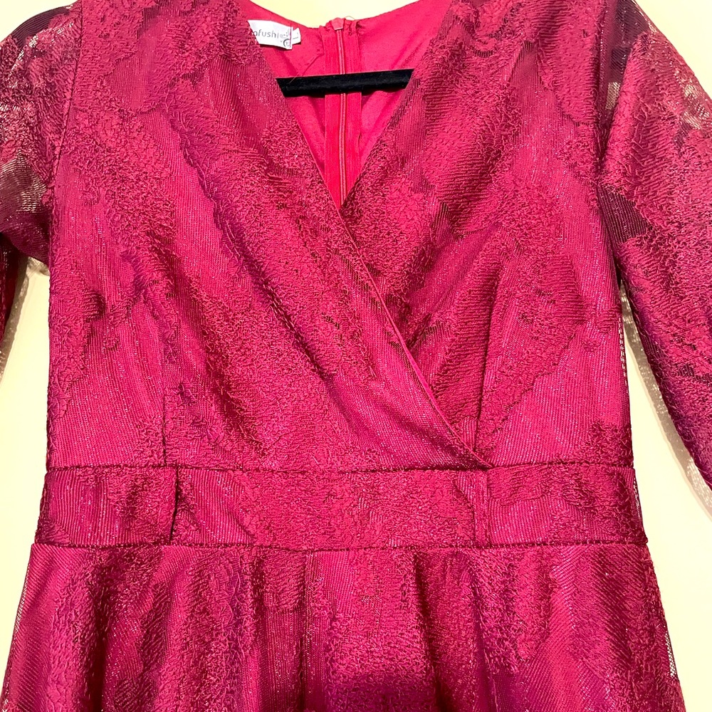 Wedding guest dress in hilow